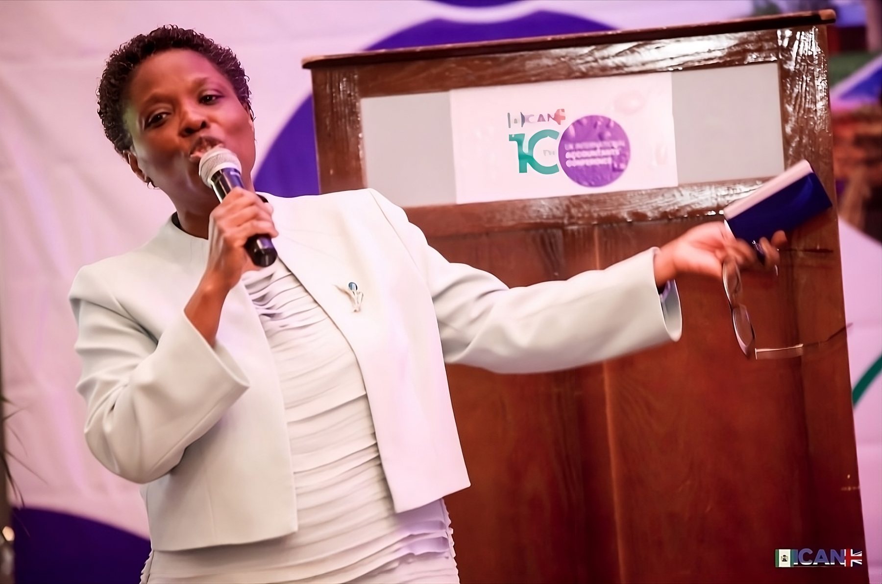 Speaking at the ICAN UK conference